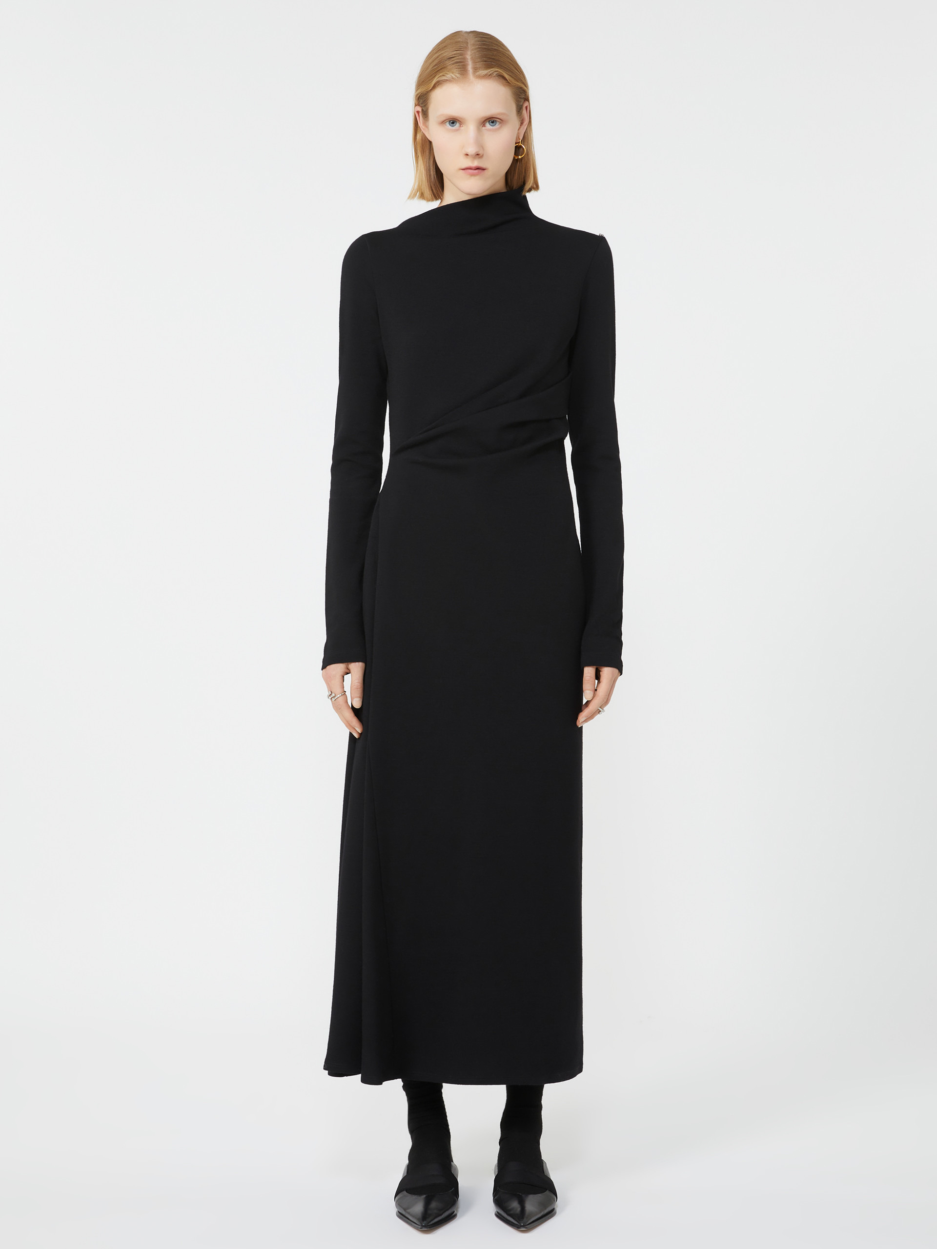EDILE Long jersey dress - 3
