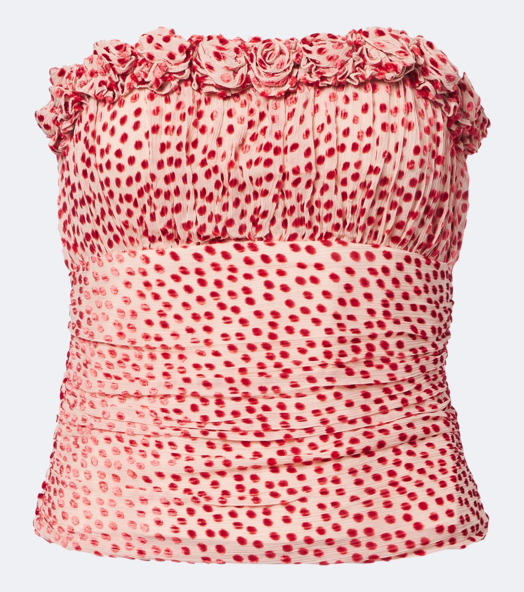 Elise polka-dot corset top - 1
