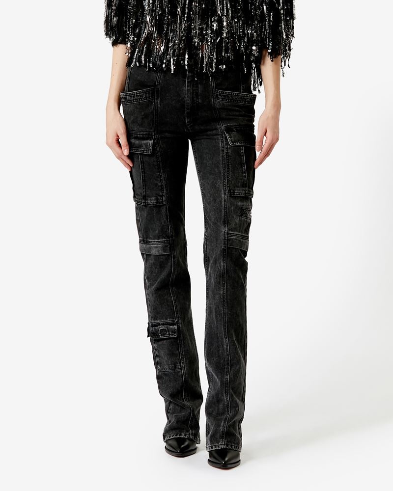 VOKAYO STRAIGHT-CUT JEANS - 4