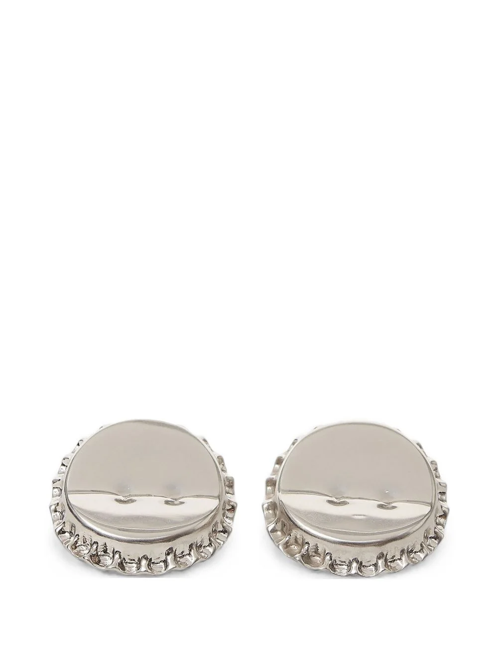 bottle-cap-effect earrings - 1
