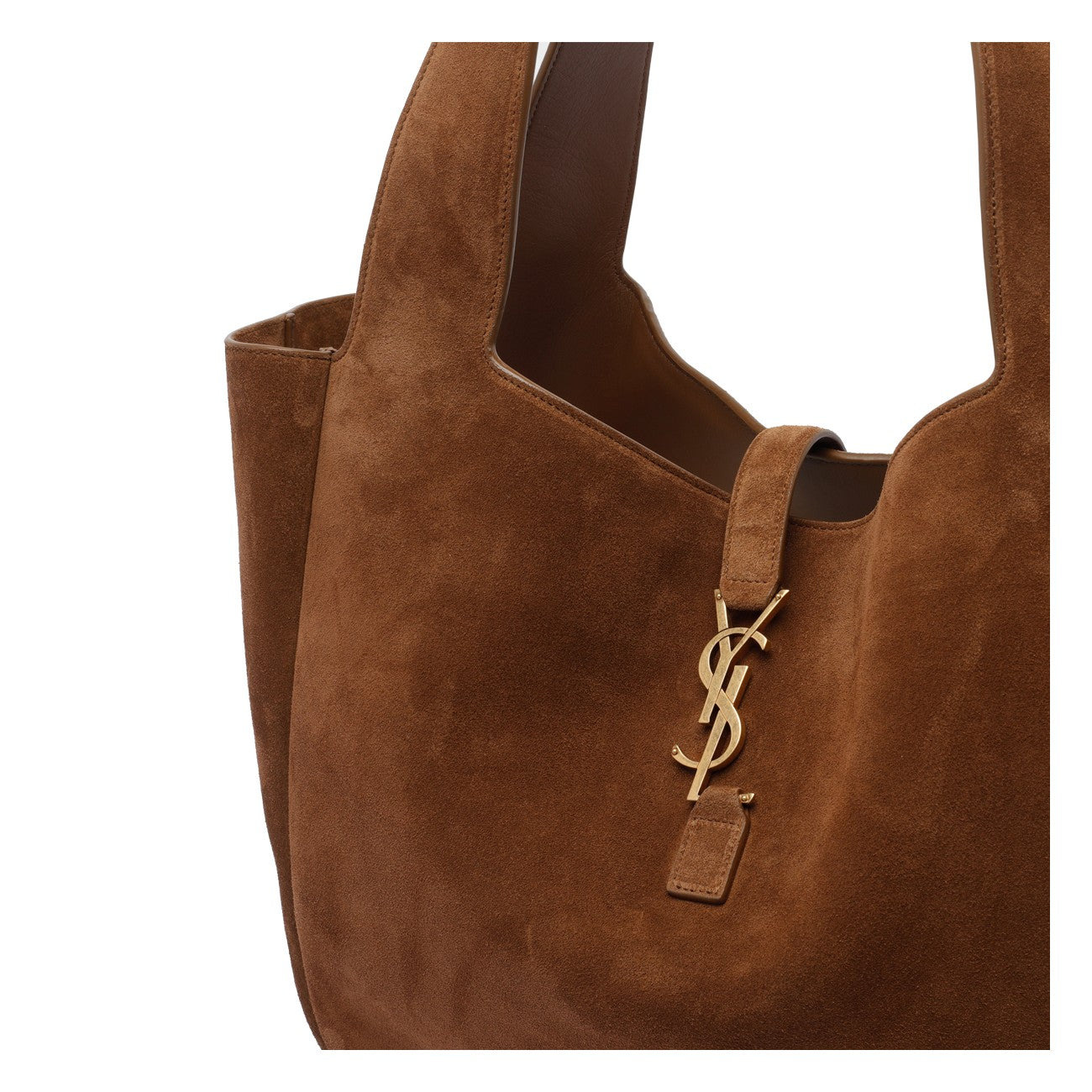 Saint Laurent Women Suede Le 5 A 7 Bea Shoulder Bag - 4