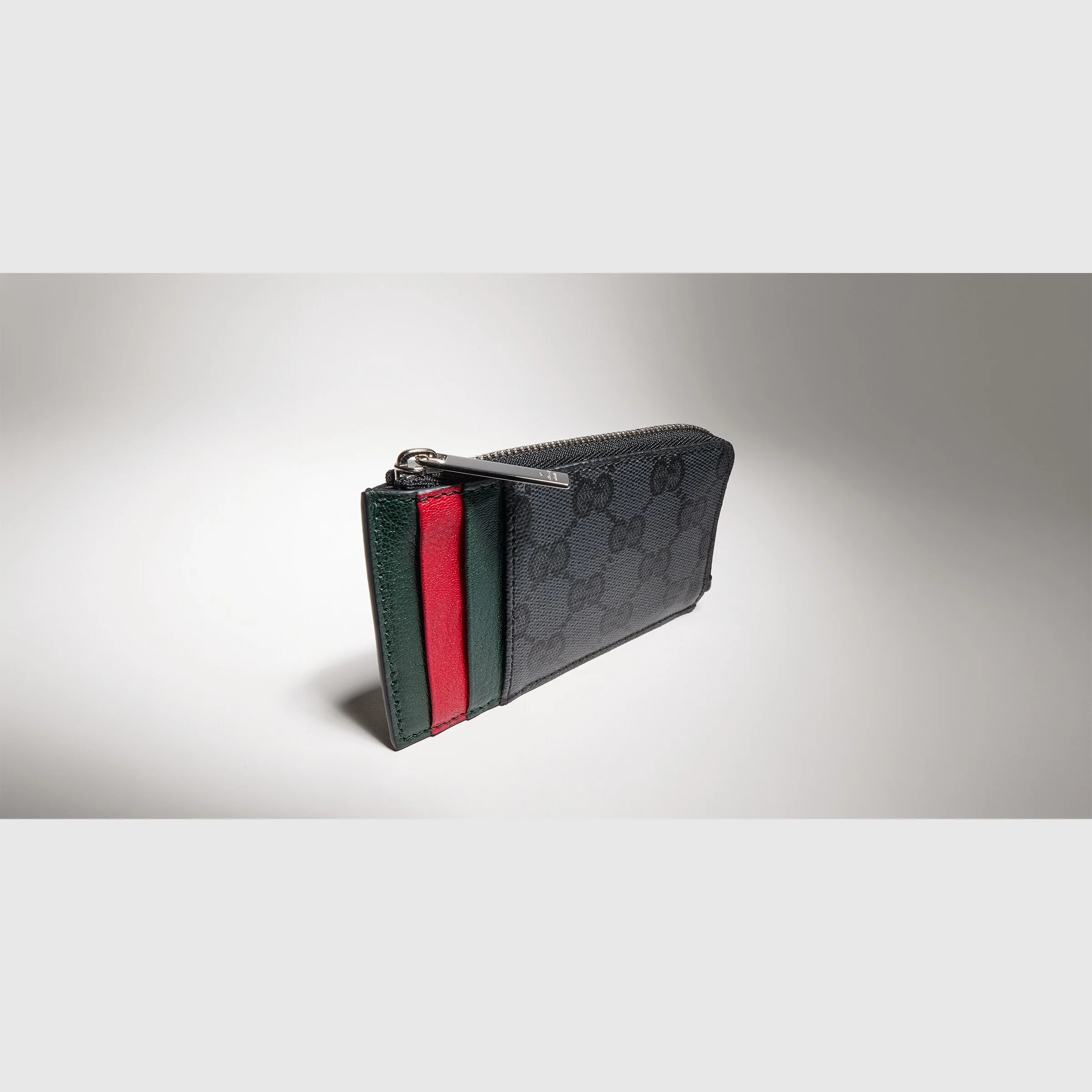 Long card case with Web card slots - 1