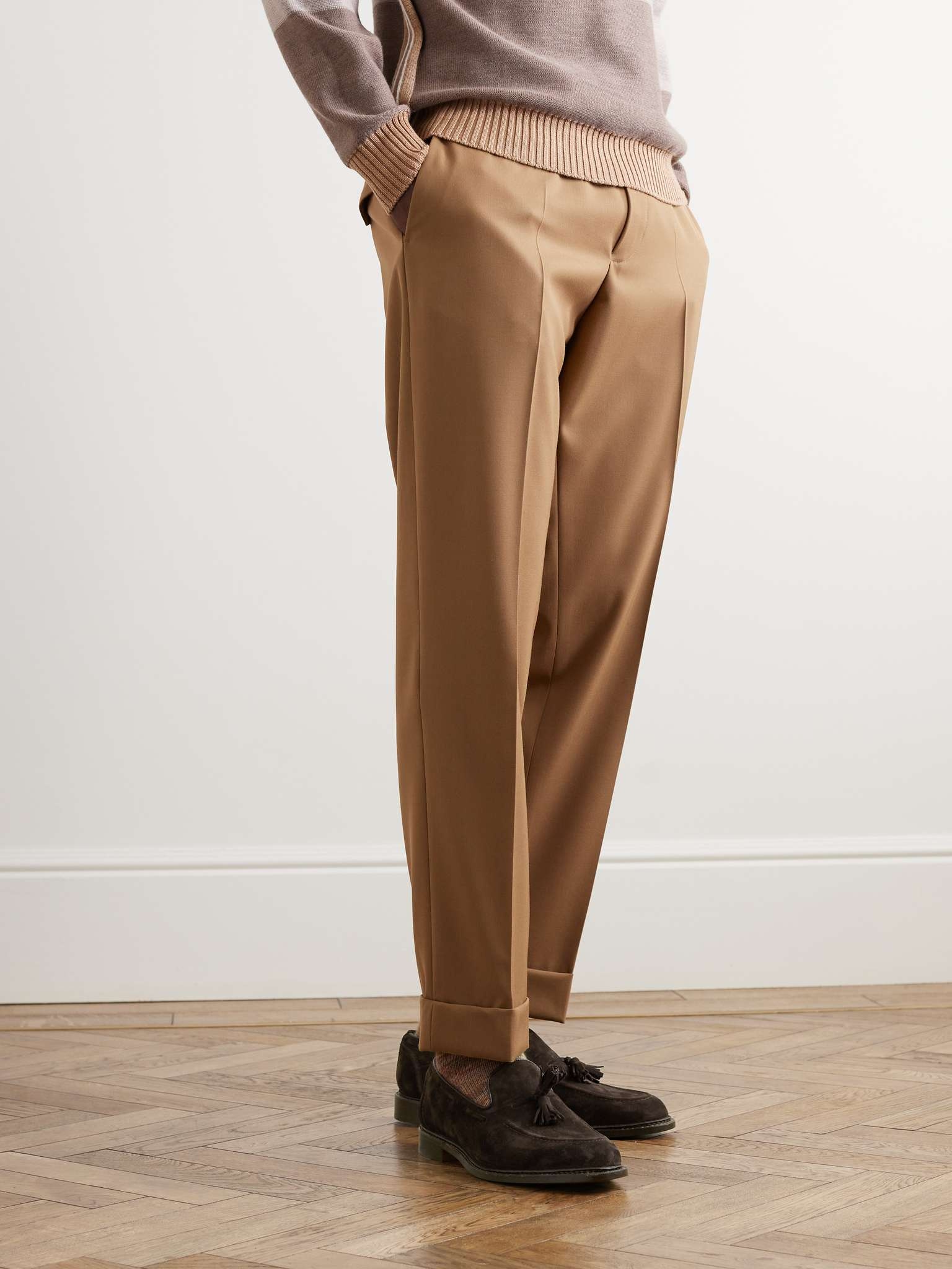 Elton Tasseled Suede Loafers - 2