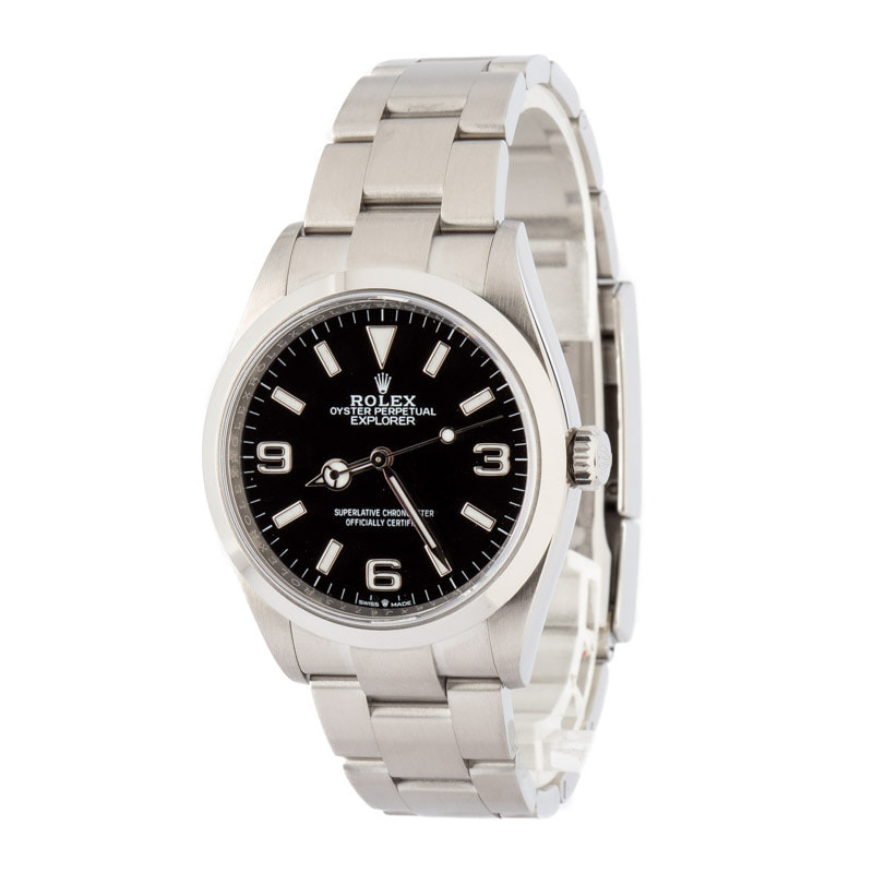 Mens Pre-Owned Rolex Explorer 124270 - 2