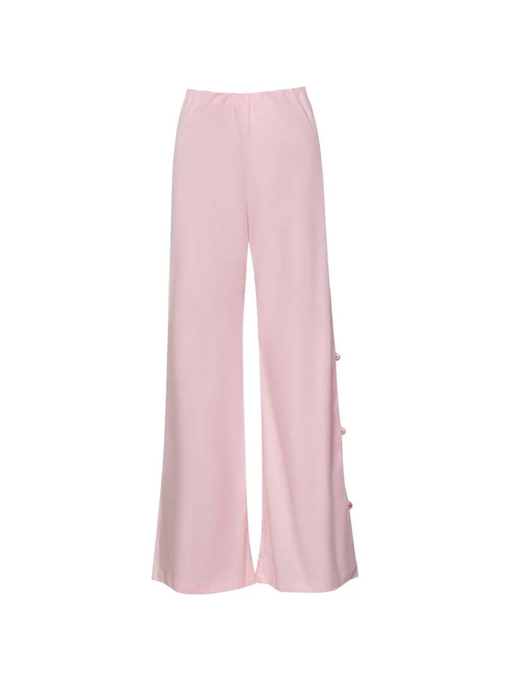 Wayra resin-stones embellished-slit trousers - 1