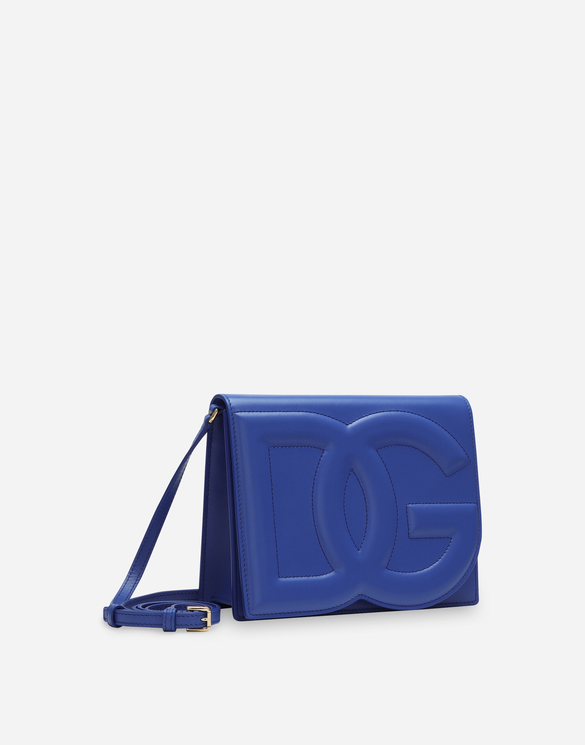 Calfskin DG logo crossbody bag - 3