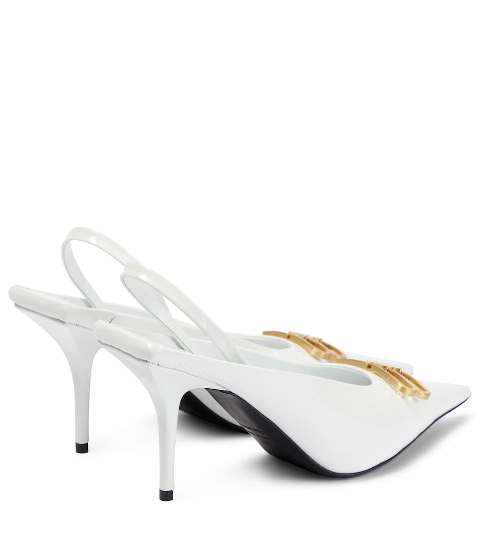 Square Knife BB slingback pumps - 3