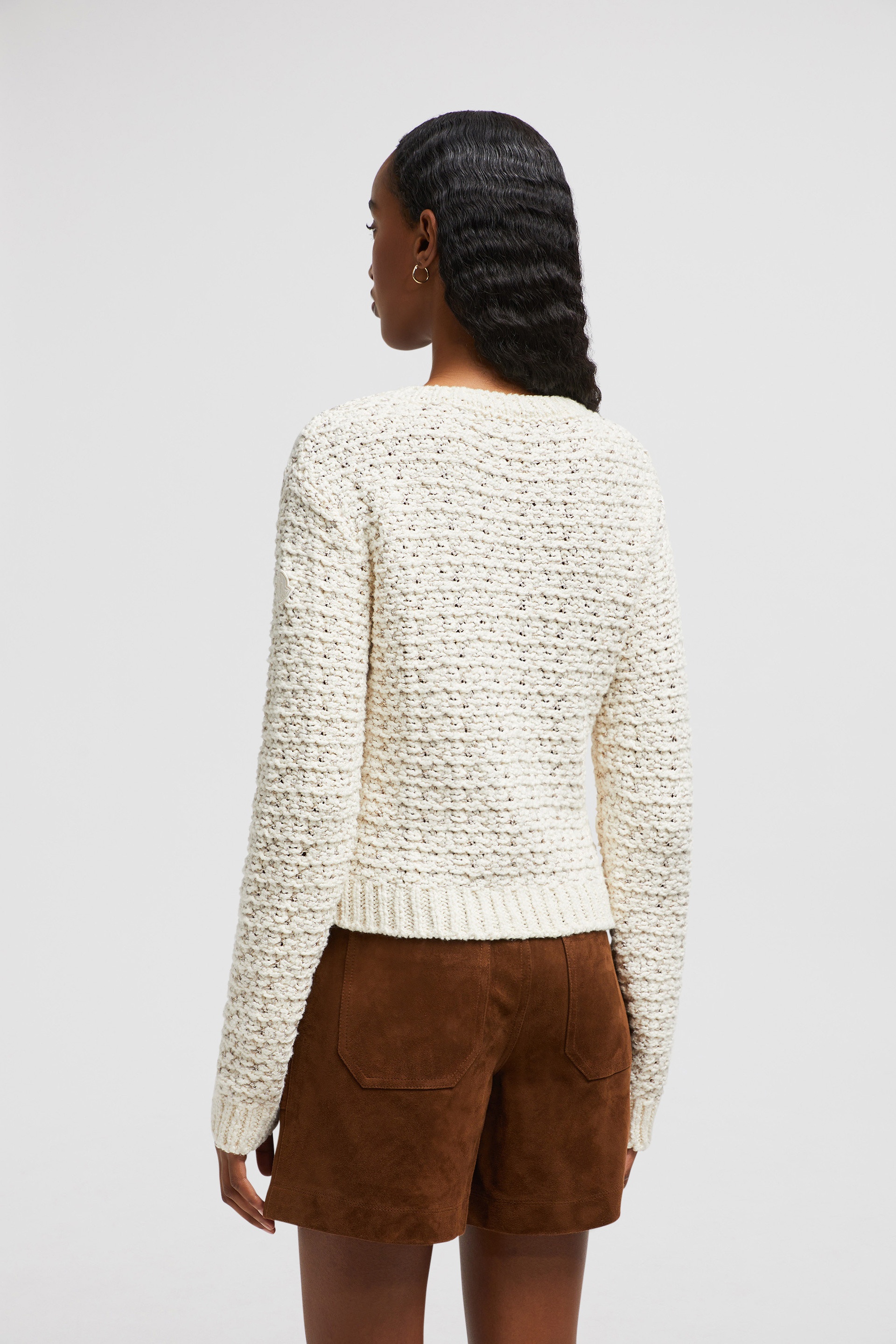 Textured Cotton Sweater - 5