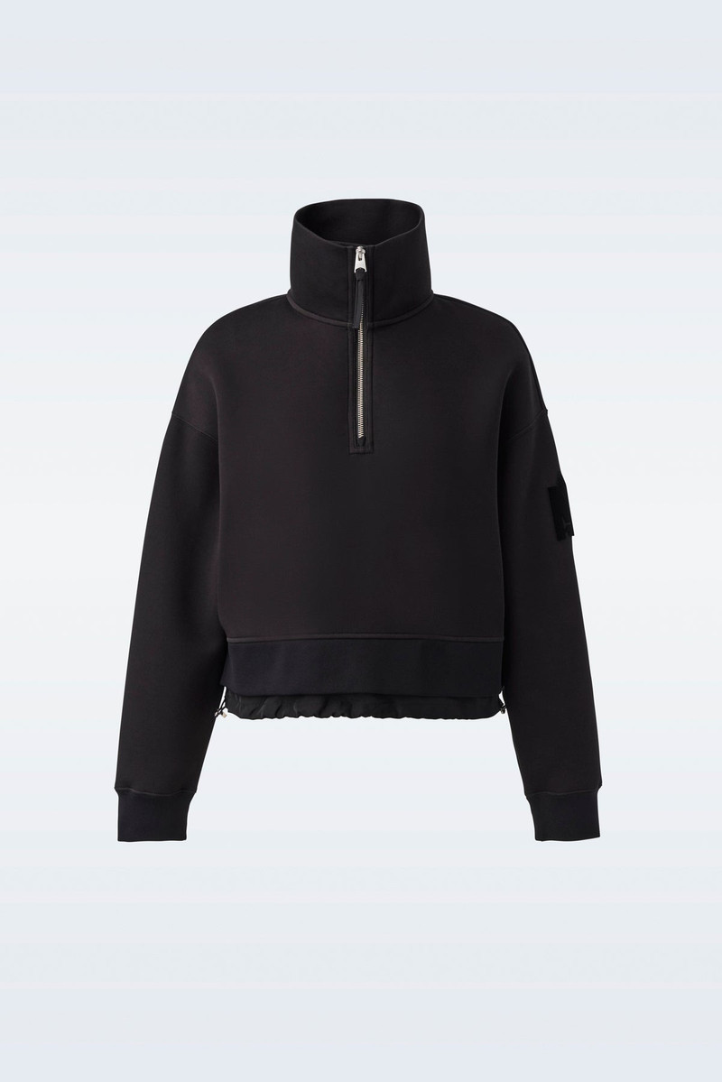 MONROE Double-face jersey pullover for ladies 1