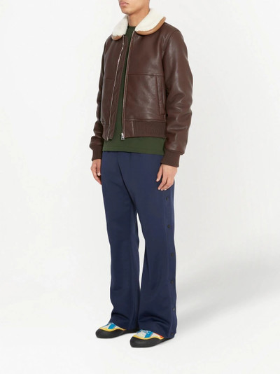 JW Anderson Bumper-Tube leather jacket outlook