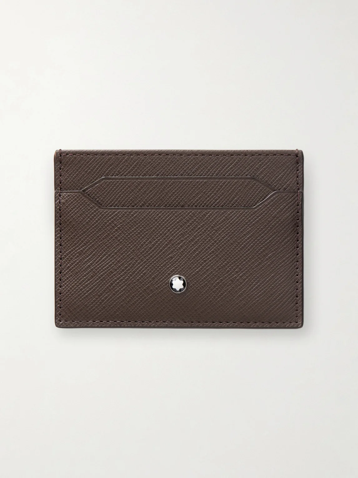 Sartorial Leather Logo Cardholder - 1