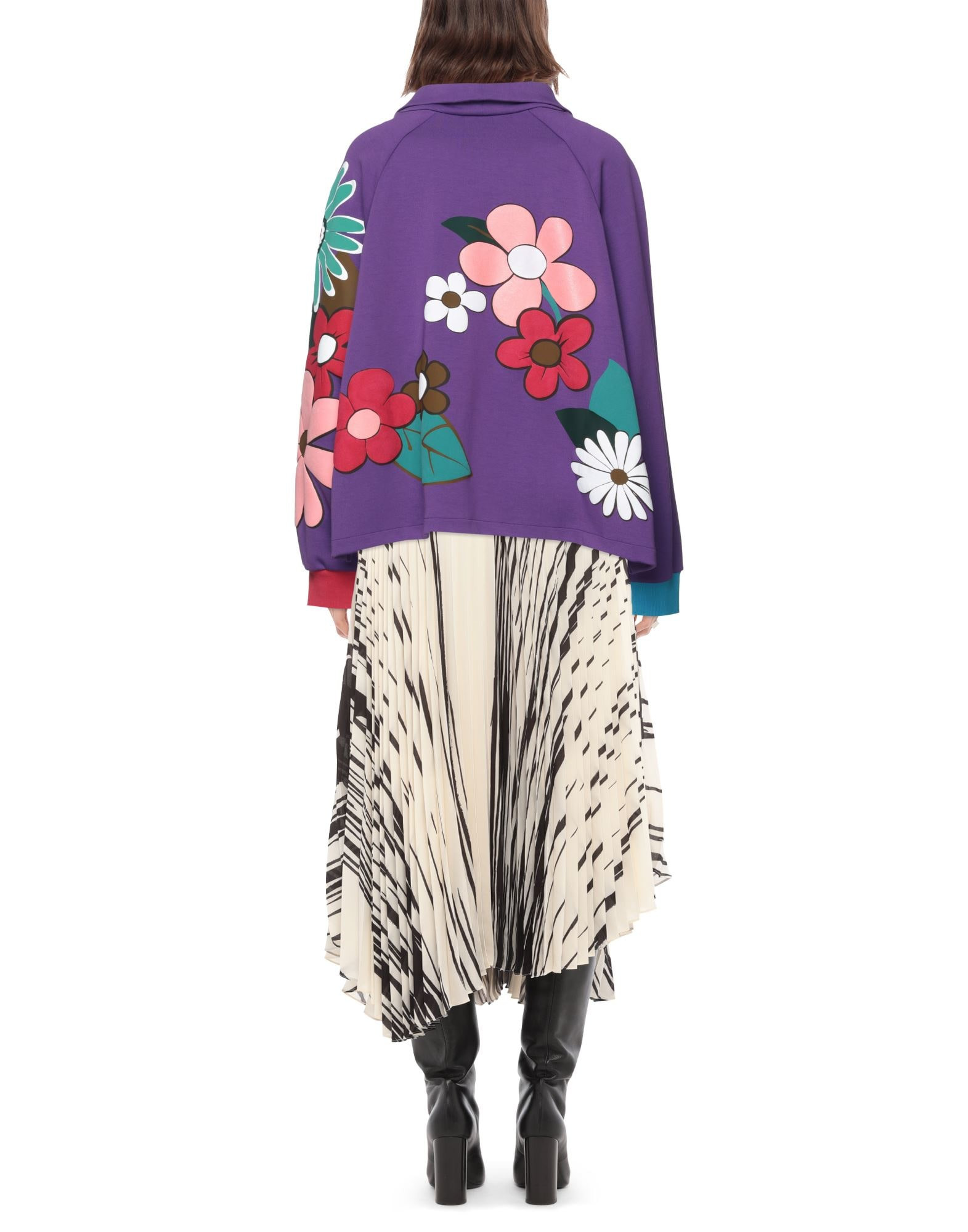 Dark purple Women's Sweatshirt - 3