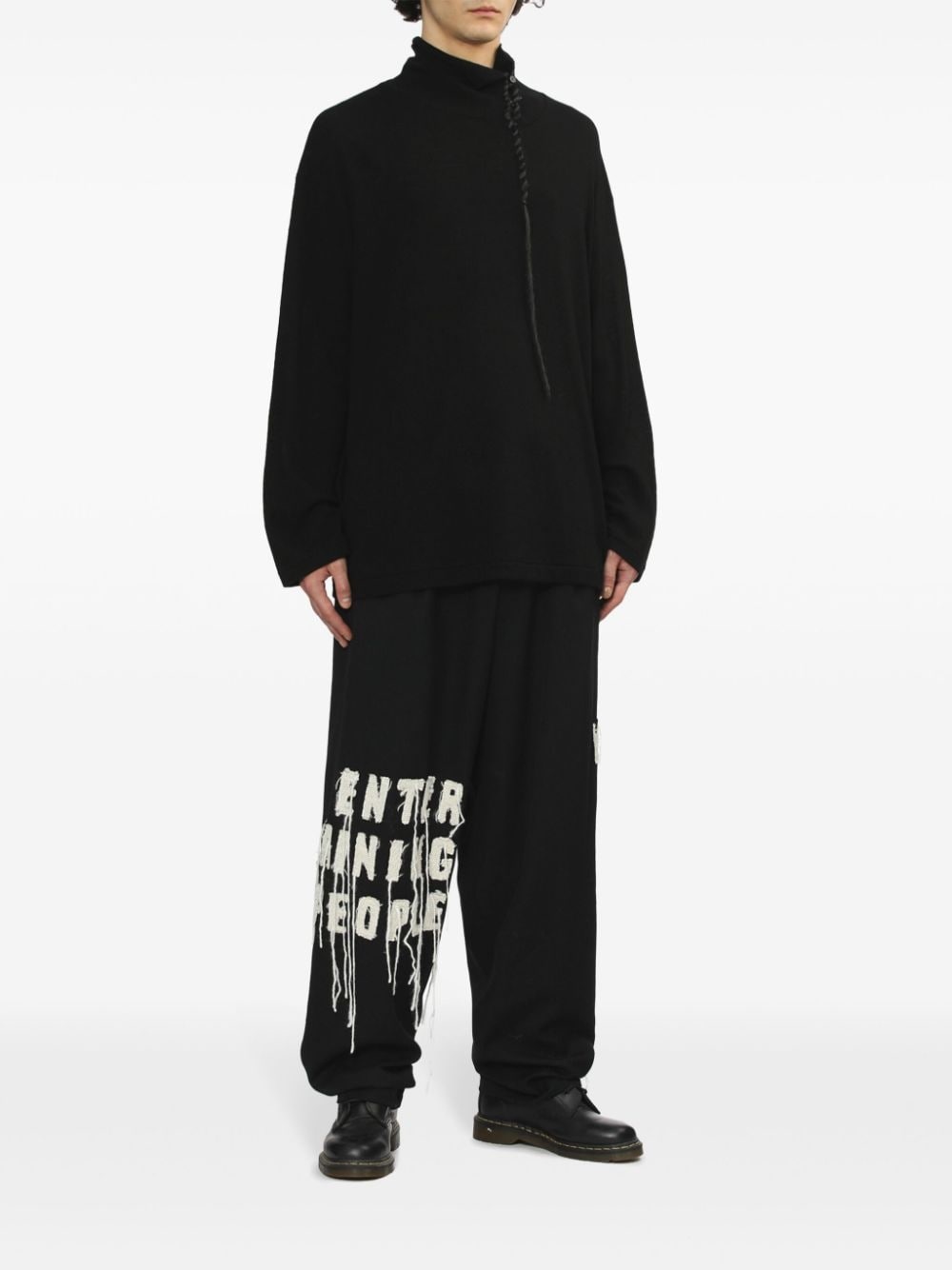 embroidered trousers - 2