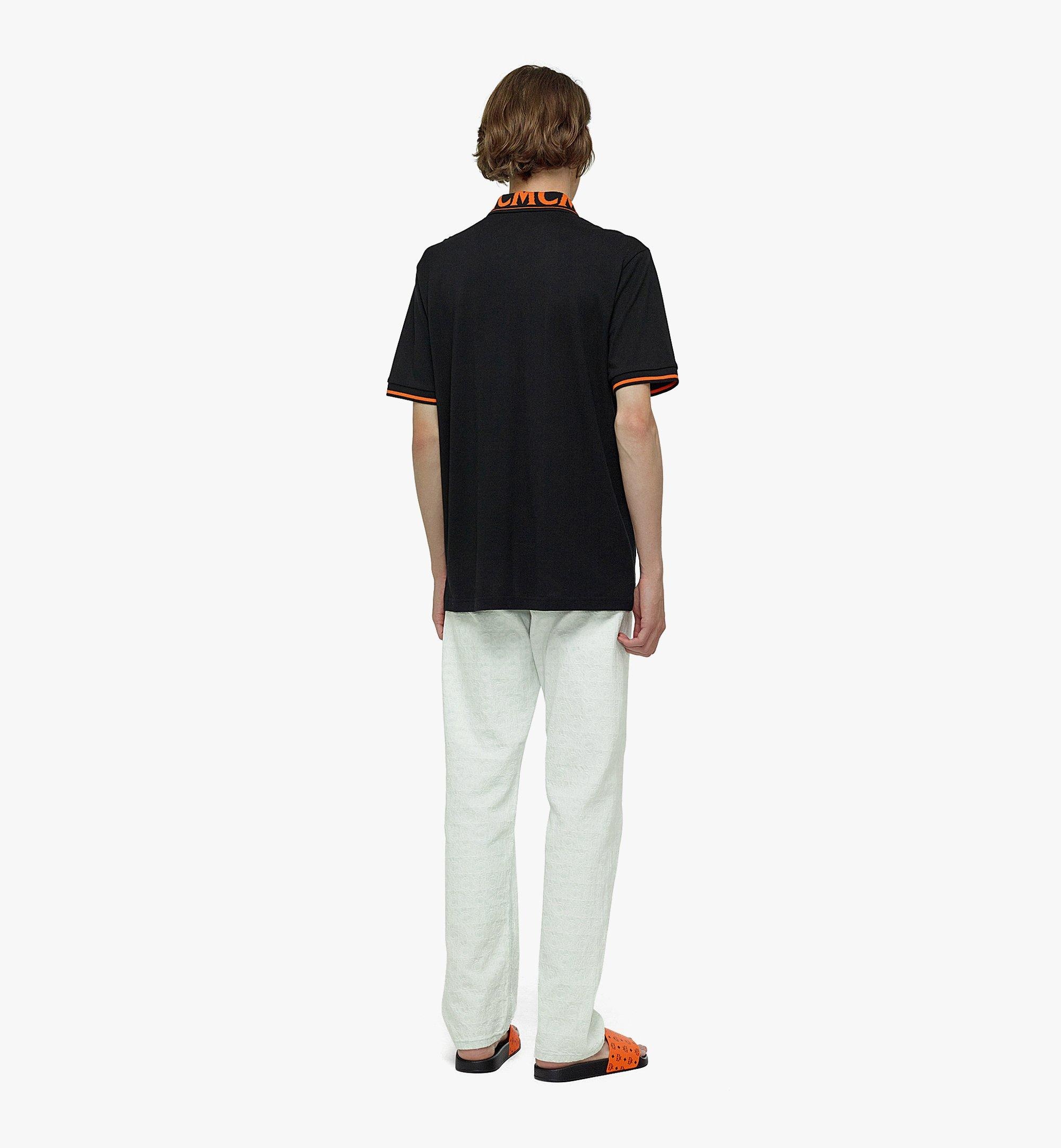Men’s Logo Polo Shirt in Cotton Piqué - 5