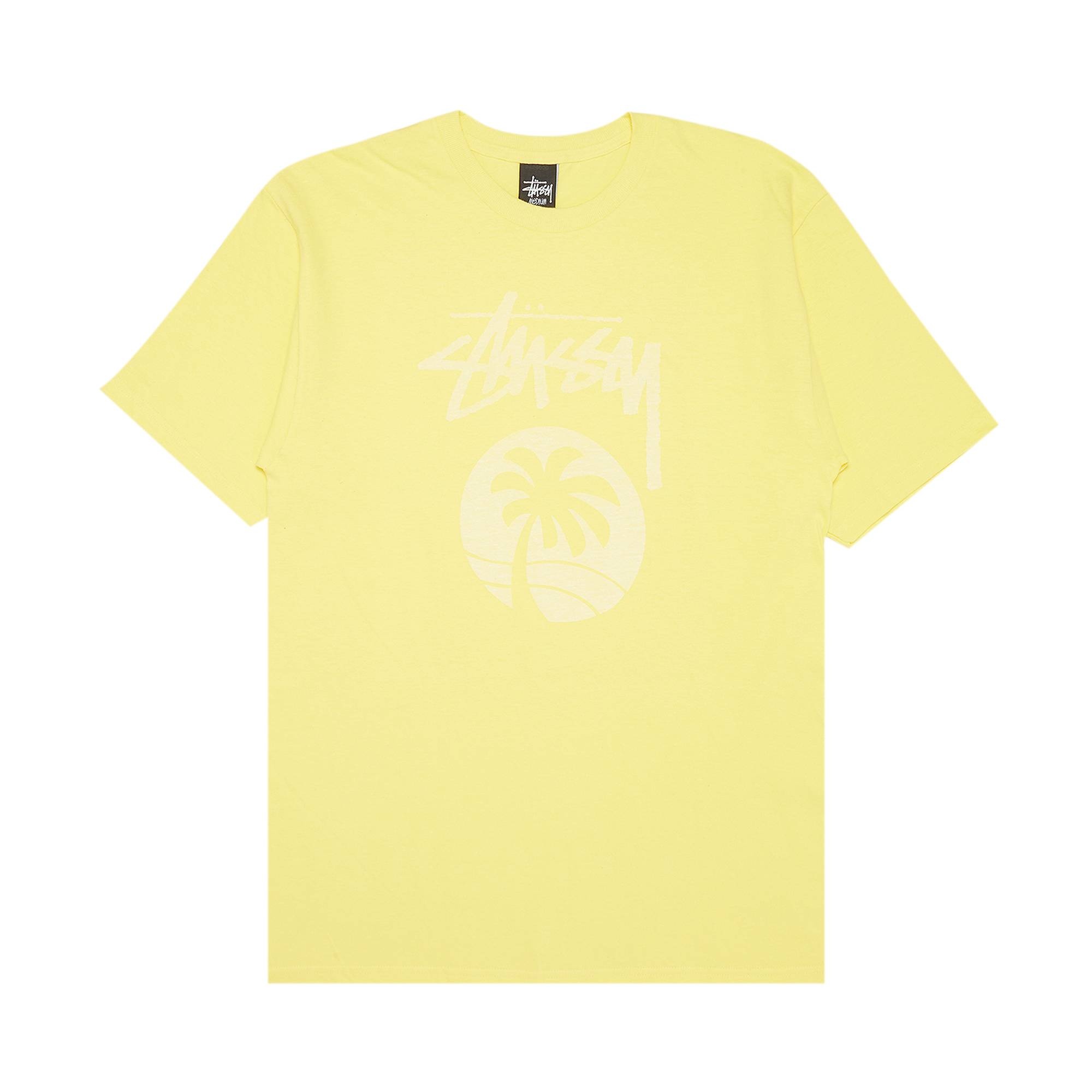 Stussy Stock Tone Tree Tee 'Yellow' - 1