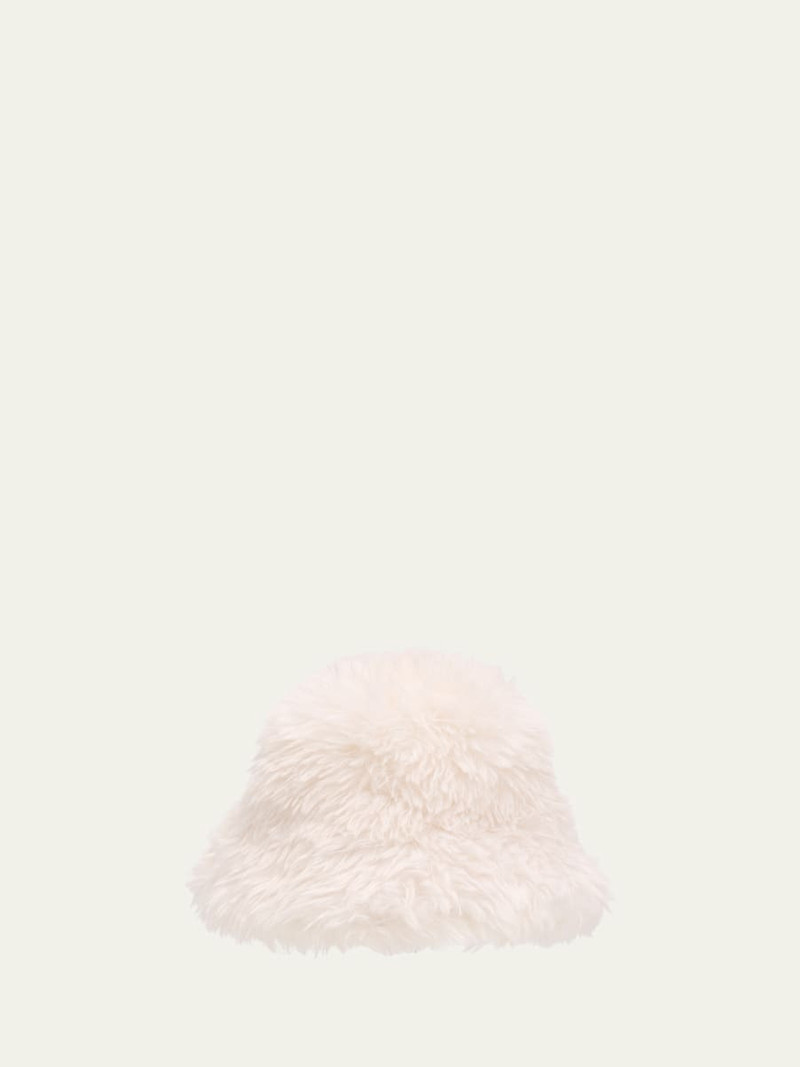 Faux Fur Bucket Hat 1
