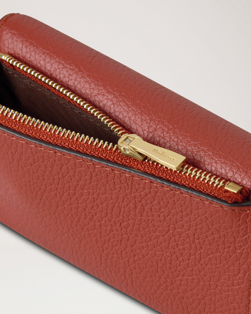 Mulberry Folded Multi-Card Wallet
Rust Small Classic Grain outlook