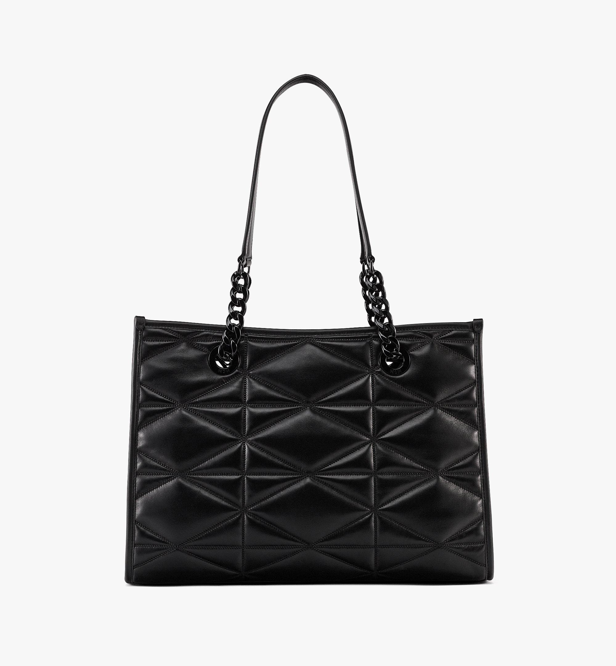Travia Shoulder Bag in Cloud Quilted Lamb Leather - 5