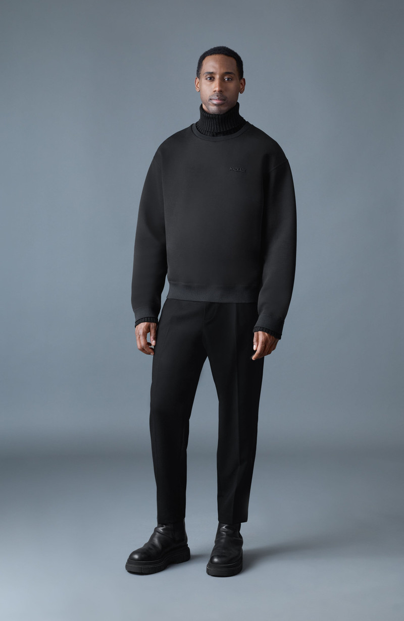 MACKAGE LEGEND Knit Cotton-Blend Turtleneck Sweater outlook