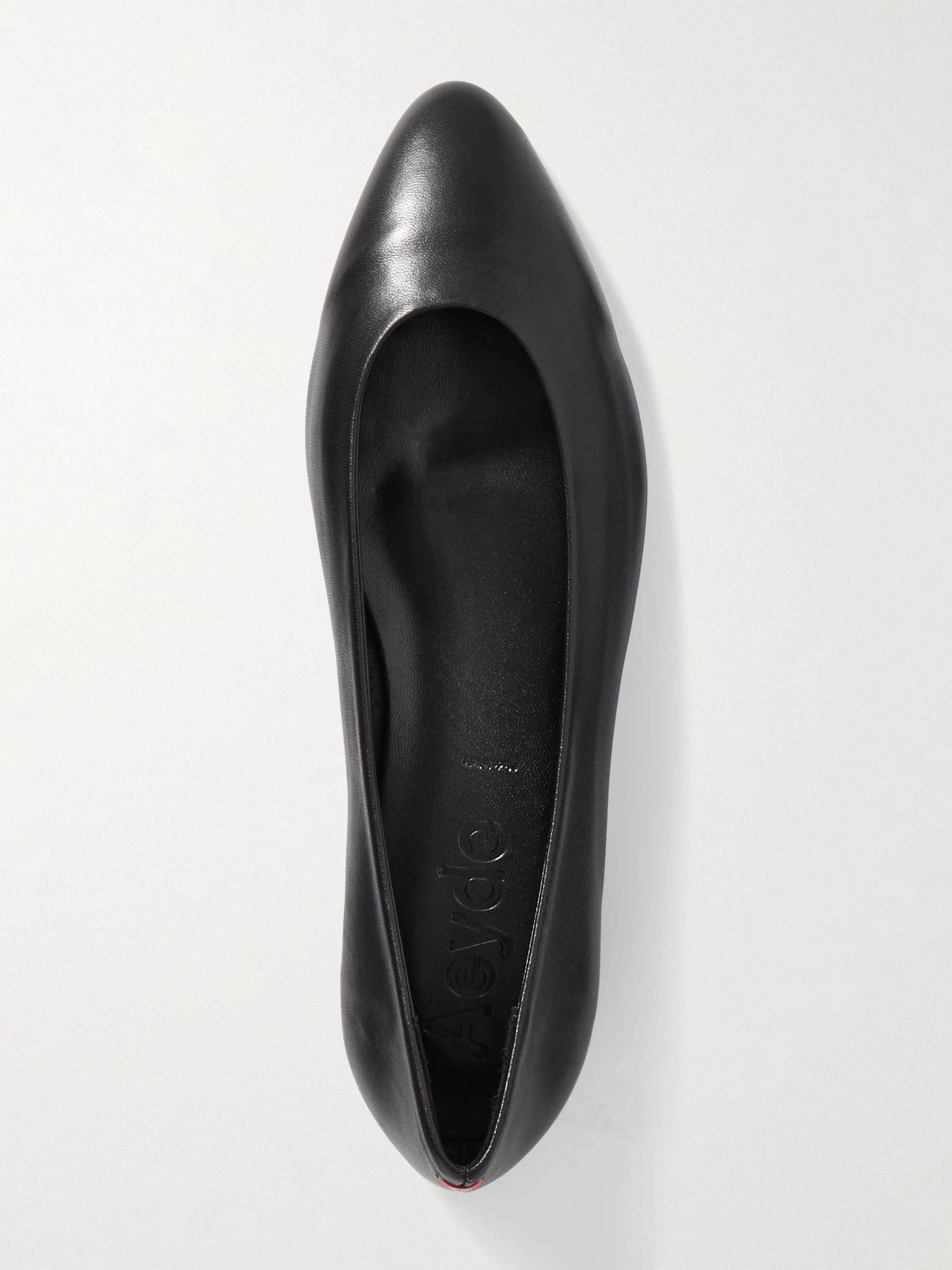 Ellie leather ballet flats Black - 5