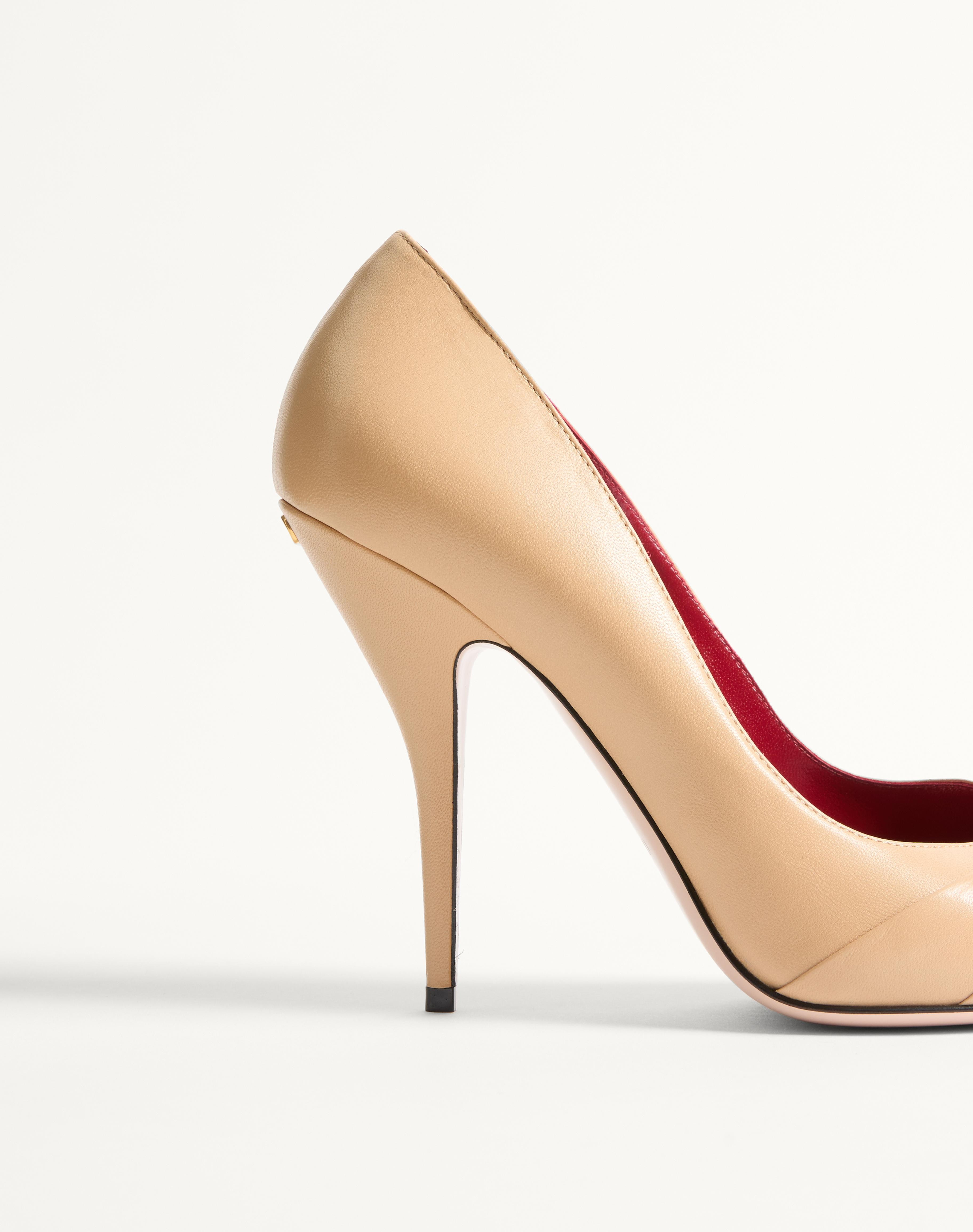 PANTHEA GOATSKIN PUMPS 105MM - 6