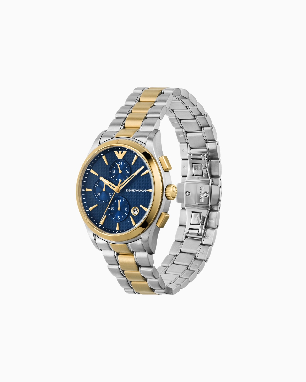 CHRONOGRAPH TWO-TONE STAINLESS STEEL WATCH - 2