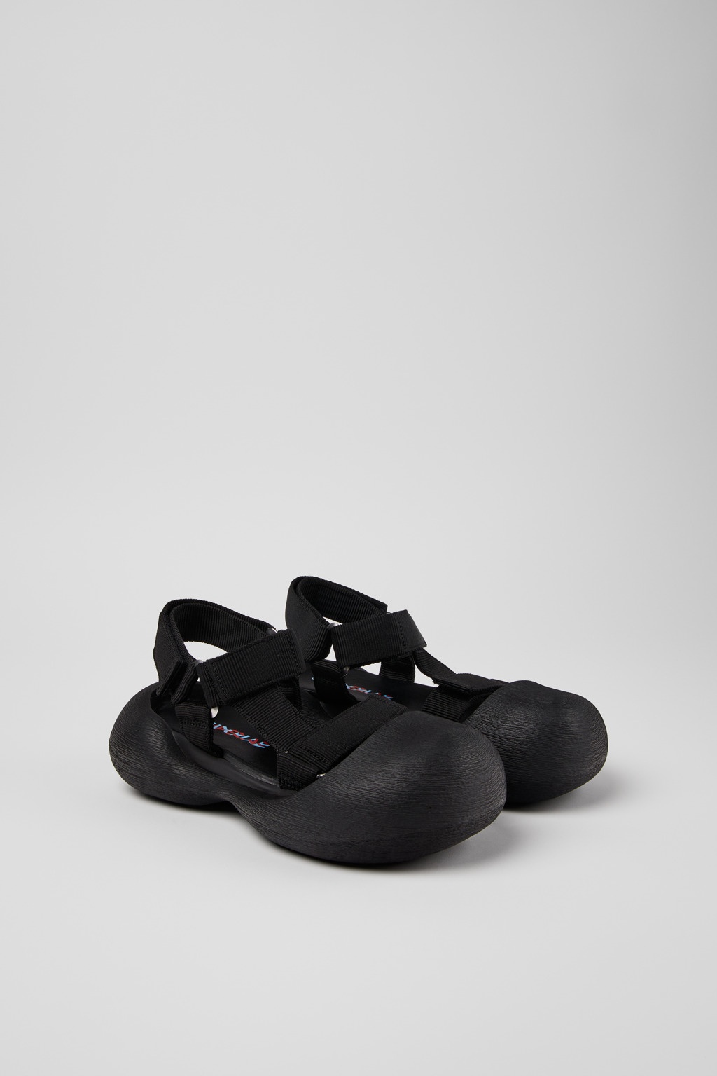 Black Recycled PET Sandals - 2