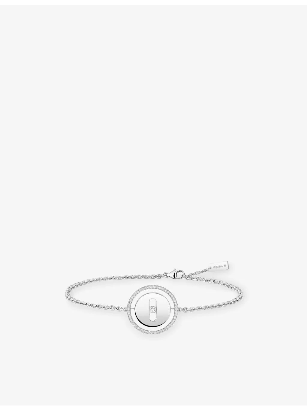 Lucky Move 18ct white-gold and diamond bracelet - 1