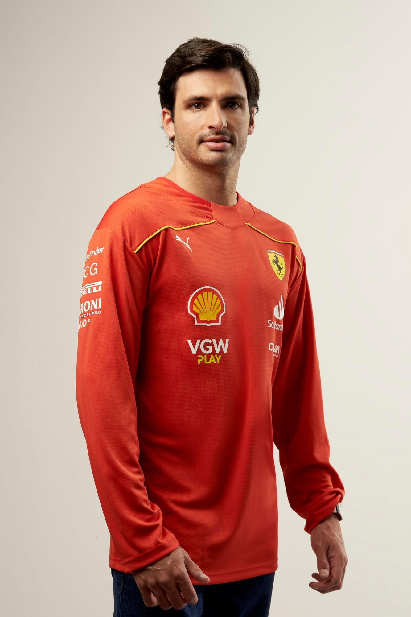 Scuderia Ferrari Team Men's Hockey Jersey - 3