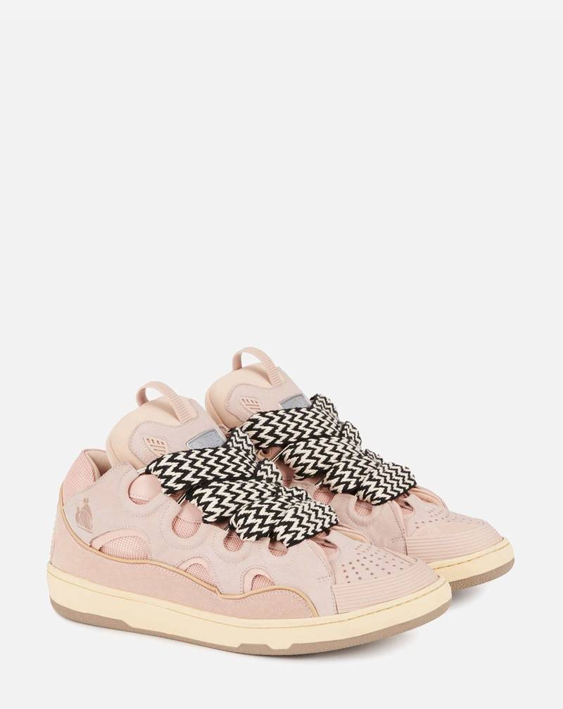 Lanvin LEATHER CURB SNEAKERS outlook