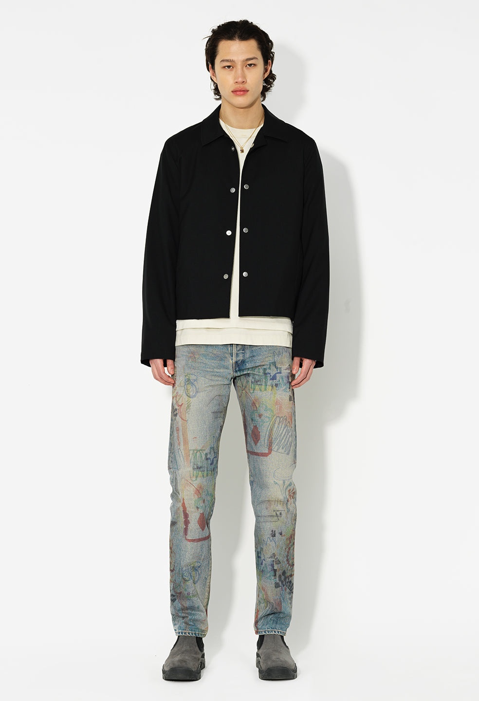 WOOL COACH'S JACKET - 3