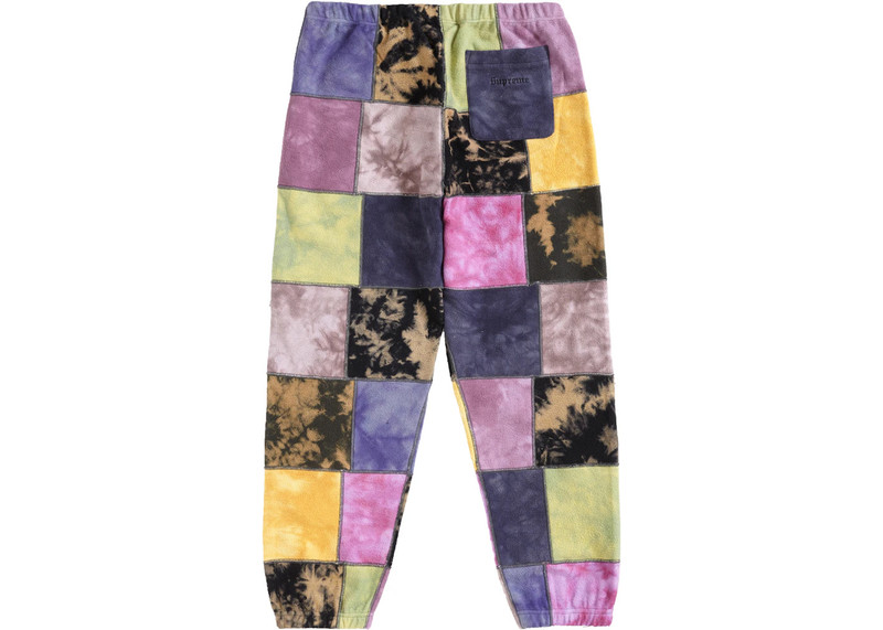 Supreme Supreme Patchwork Tie Dye Sweatpant Tie Dye outlook