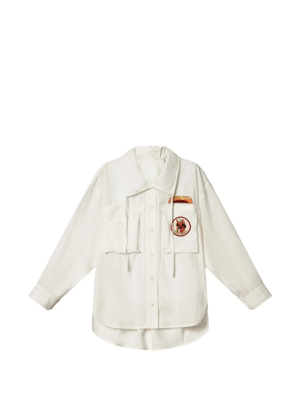 Chely embroidered-patches shirt - 1