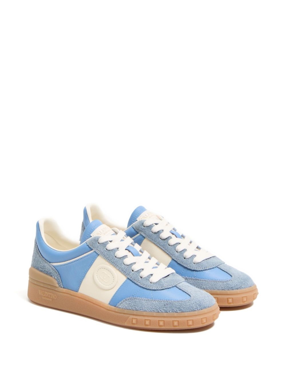 UPVILLAGE SNEAKER IN CRUST LEATHER WITH NAPPA CALFSKIN LEATHER BAND - 2