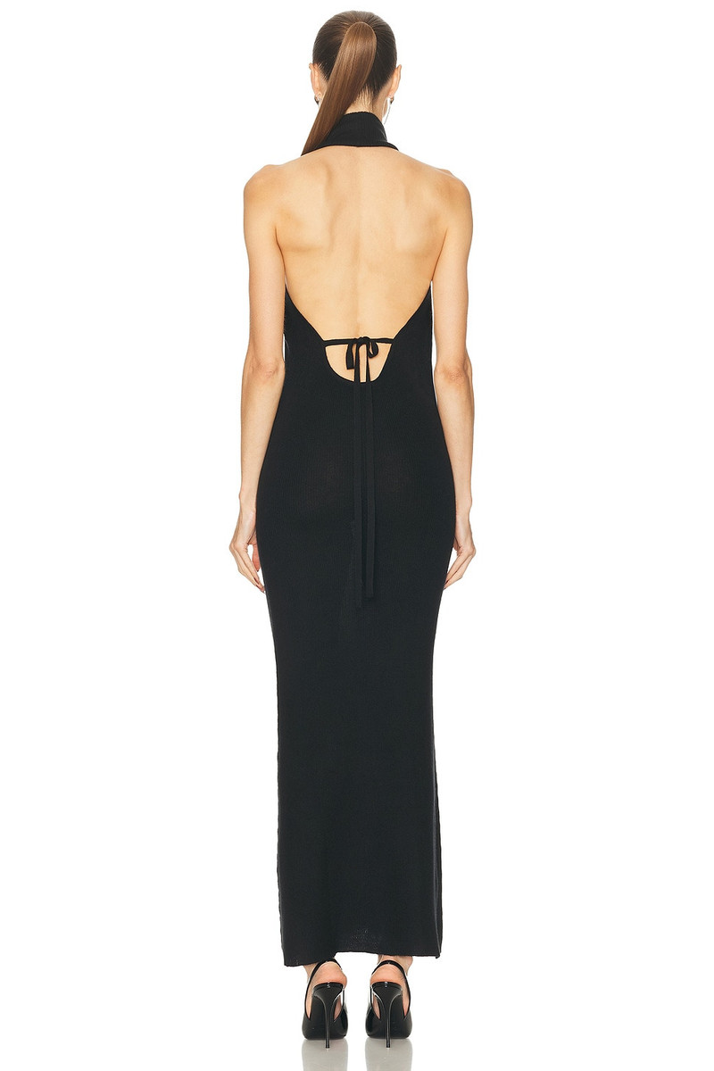 BRANDON MAXWELL India Halter Dress outlook