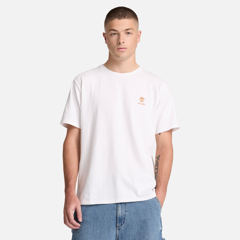 Timberland® x BEAMS Cotton Print T-Shirt 8