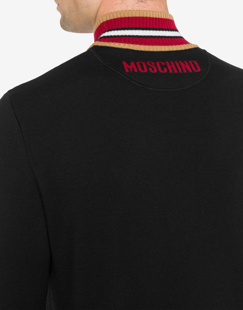 STRIPES TURTLE-NECK SWEATER 4