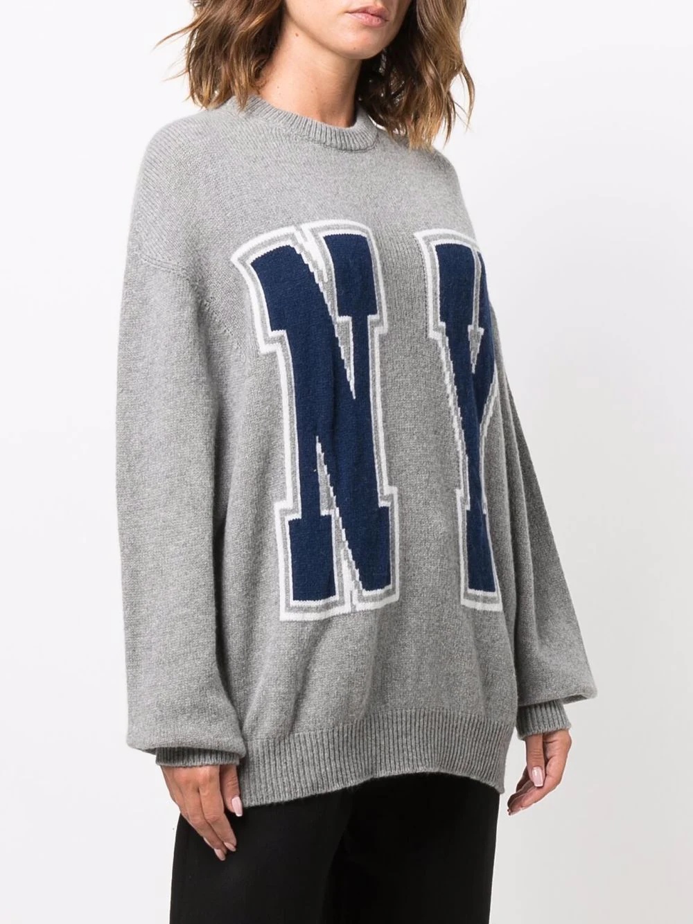 NY intarsia-knit jumper - 3