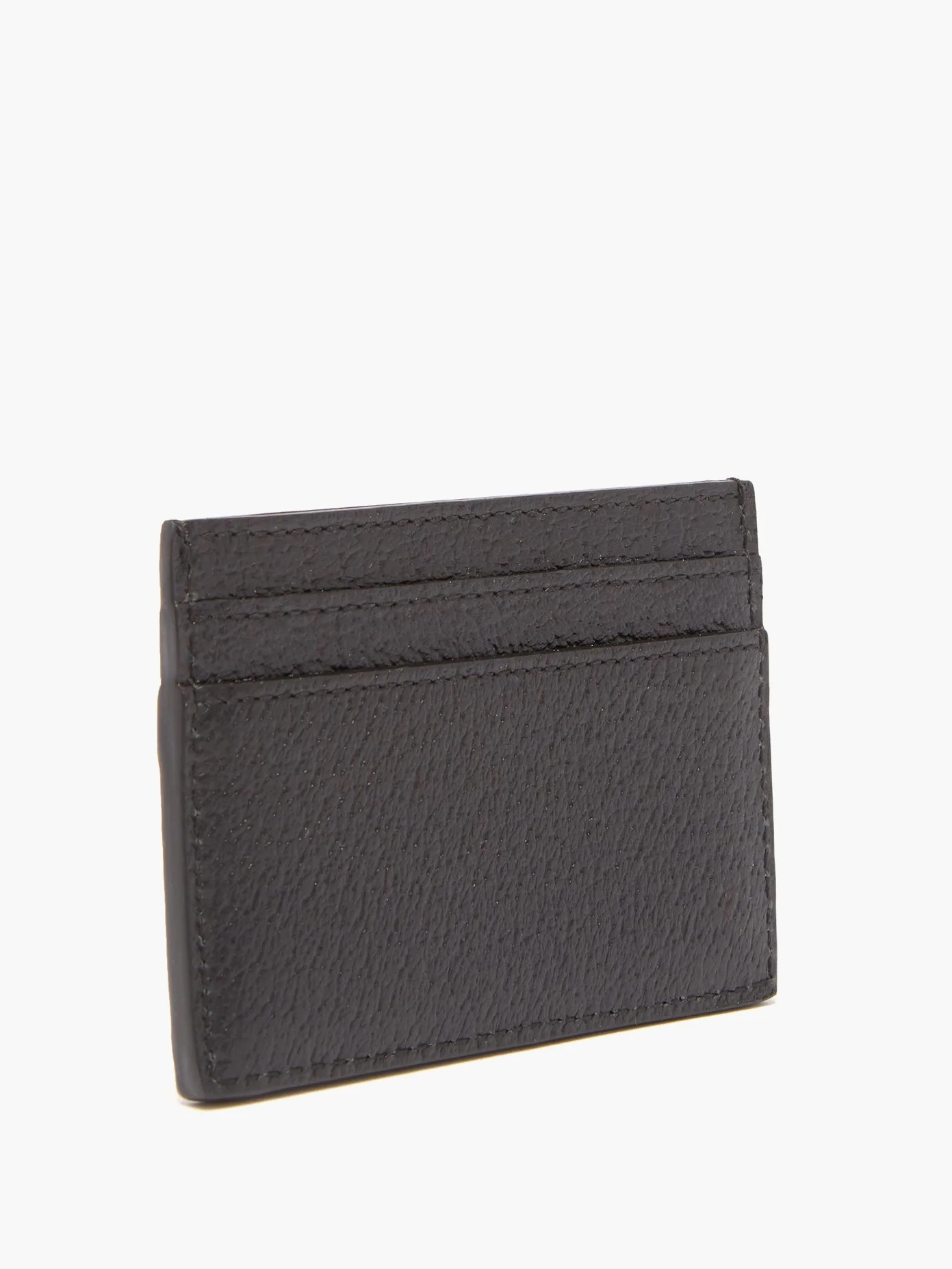 Ophidia GG-plaque leather cardholder - 2