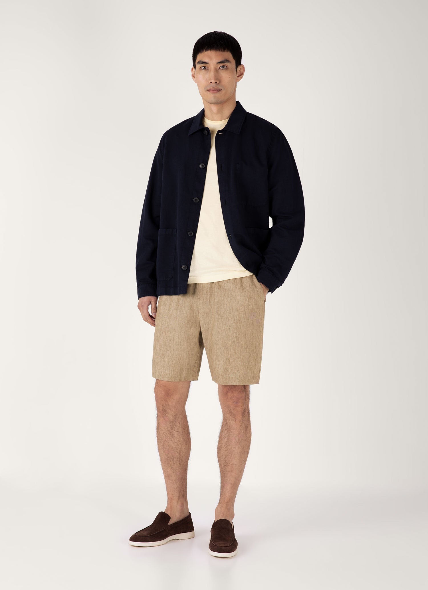 Linen Drawstring Short - 3