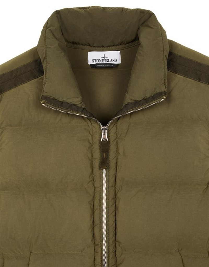 G1428 SEAMLESS TUNNEL NYLON DOWN-TC OLIVE GREEN 3