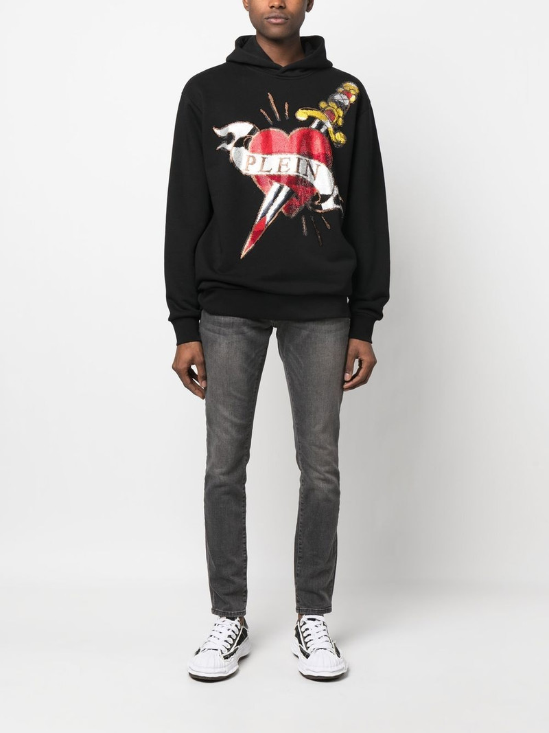 PHILIPP PLEIN slim-cut leg jeans outlook