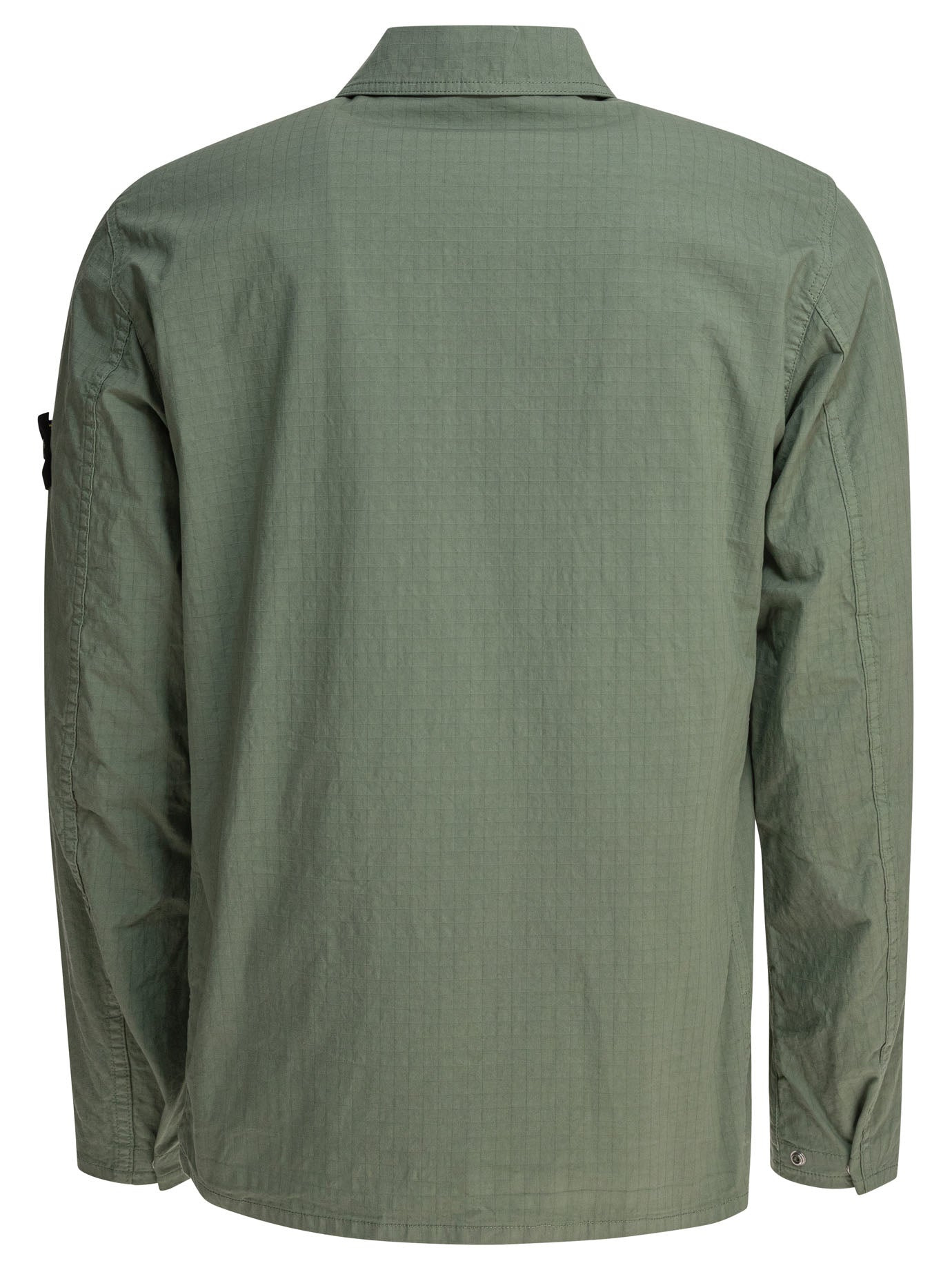 Stone Island Organic Cotton Ripstot Stretch Overshirt - 2