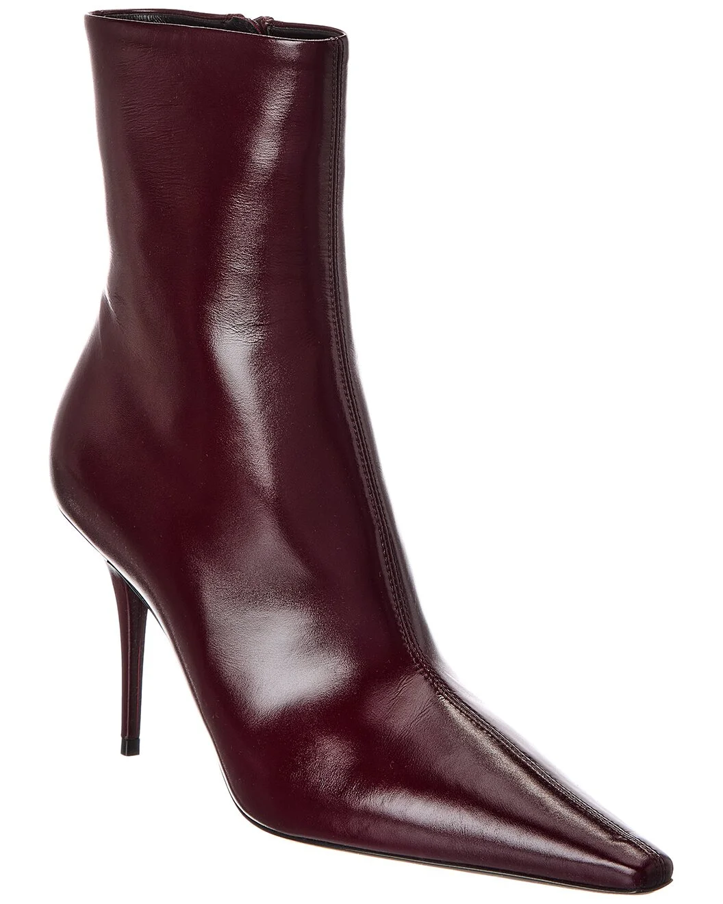 Saint Laurent Ashley 90 Leather Boot - 1