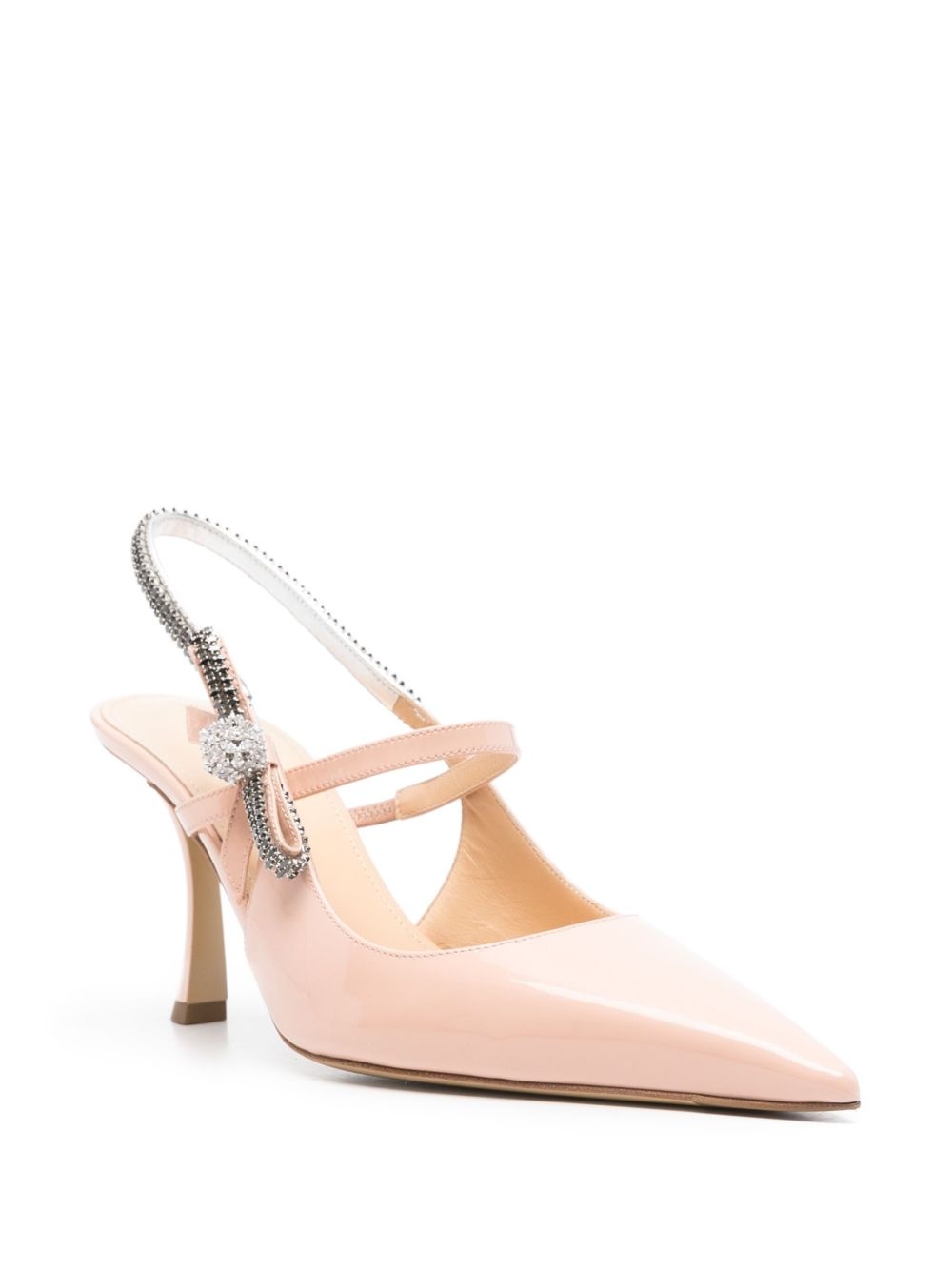 80mm bow-detailing pumps - 2