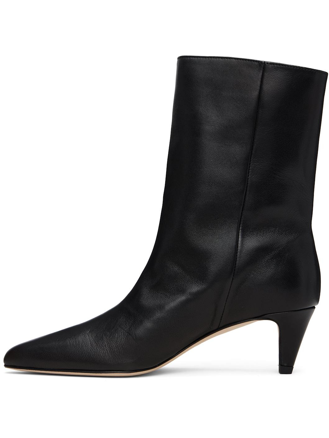Black Lysander Ankle Boots - 3