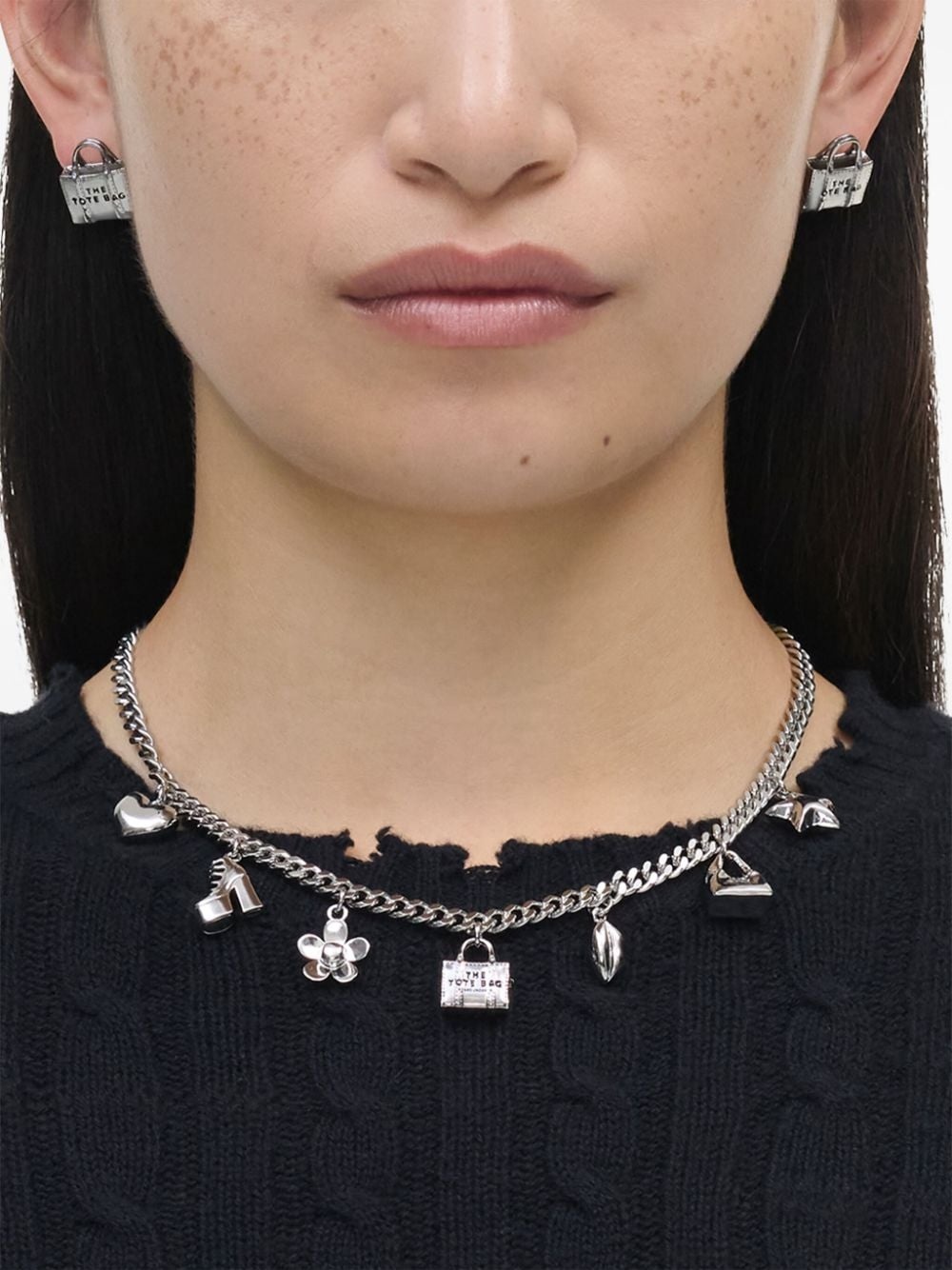 mini-icon charm necklace - 5