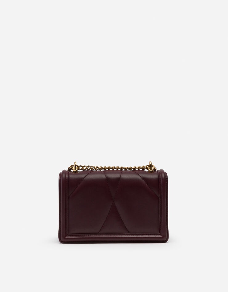 Small Devotion side bag in matelassé nappa leather - 3