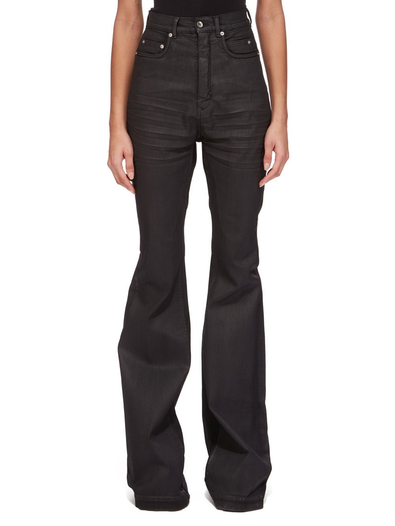 Black Porterville Bolan Bootcut Jeans 1