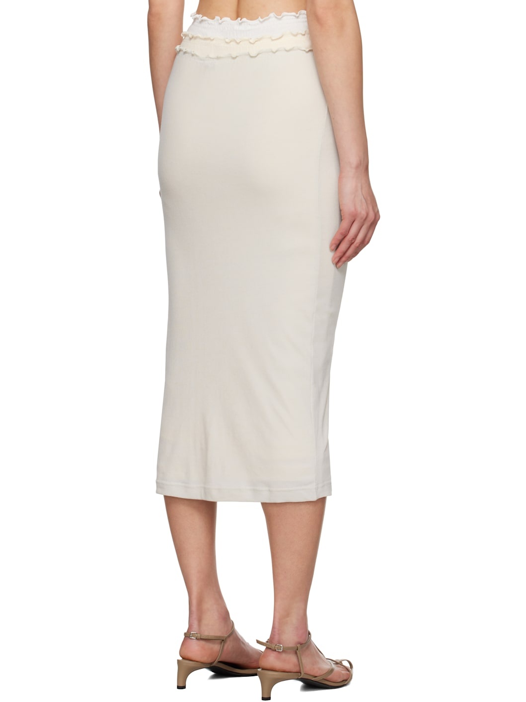 Multicolor Three Layers Midi Skirt - 3